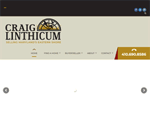 Tablet Screenshot of craiglinthicum.com